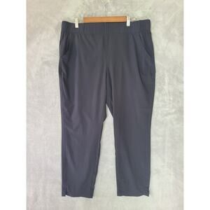 Eddie Bauer Women's XL Black Stretch Pants 38"W 27"L Comfort Fit Casual Wear